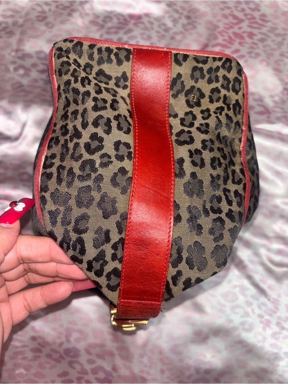 Fendi Leopard Buckle Bag - Picture 6 of 7